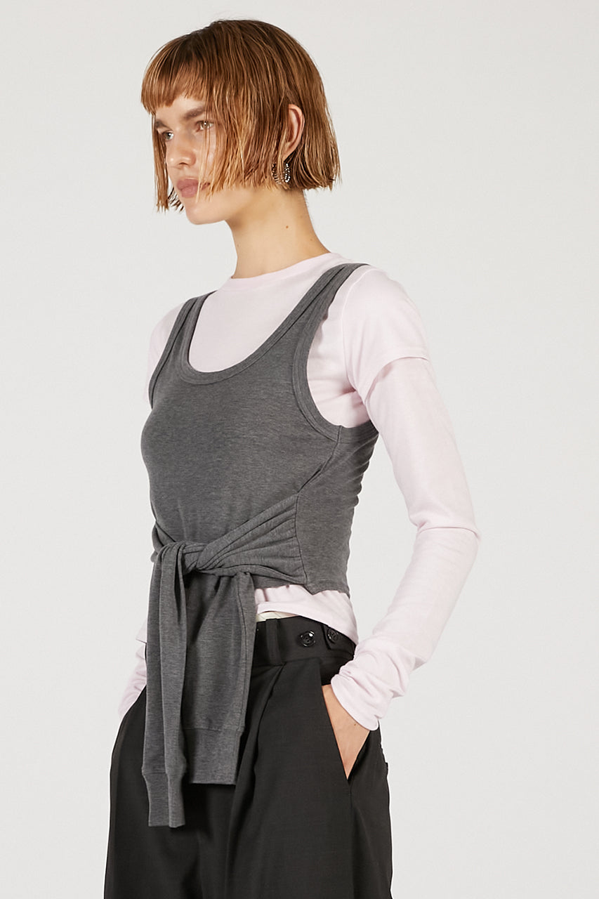 Layered Long Sleeve T-Shirt - 2025 AUTUMN