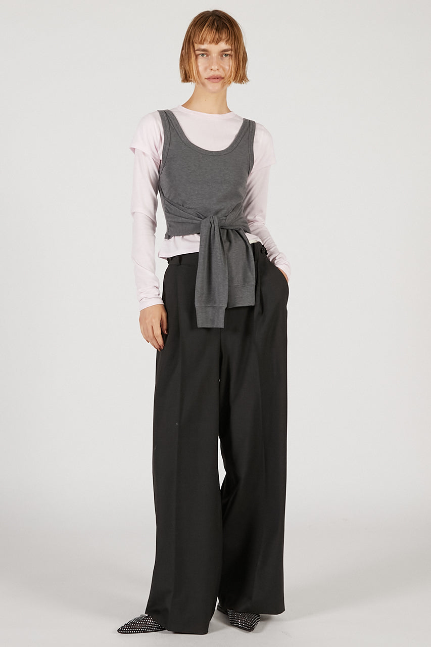 Layered Long Sleeve T-Shirt - 2025 AUTUMN