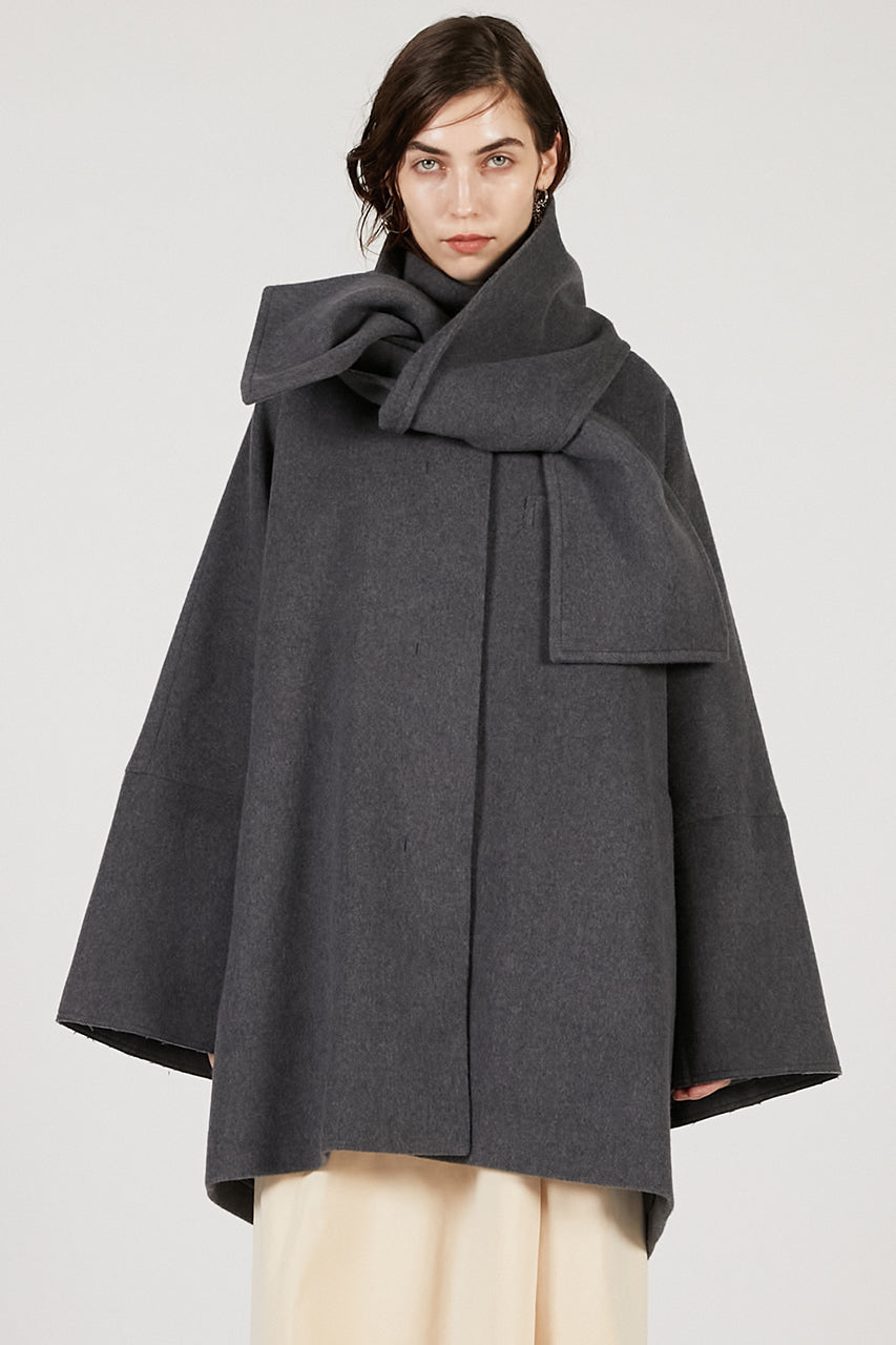 【限定値下げ】アメリ REVERSIBLE COLOR PONCHO COAT AMERI REVERSIBLE COLOR PONCHO COAT