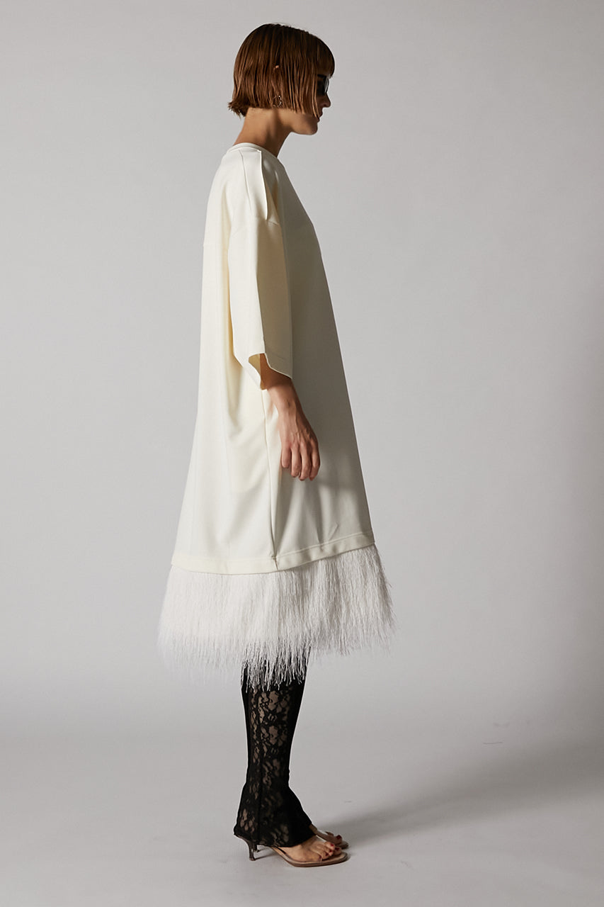 Shaggy Hem Over Tee - 2025 AUTUMN