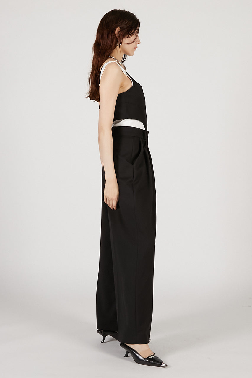 Side Cutout Combination Dress