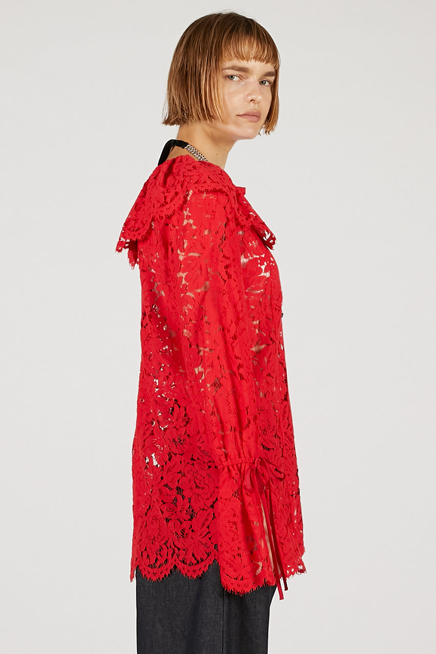 Scallop Lace Blouse