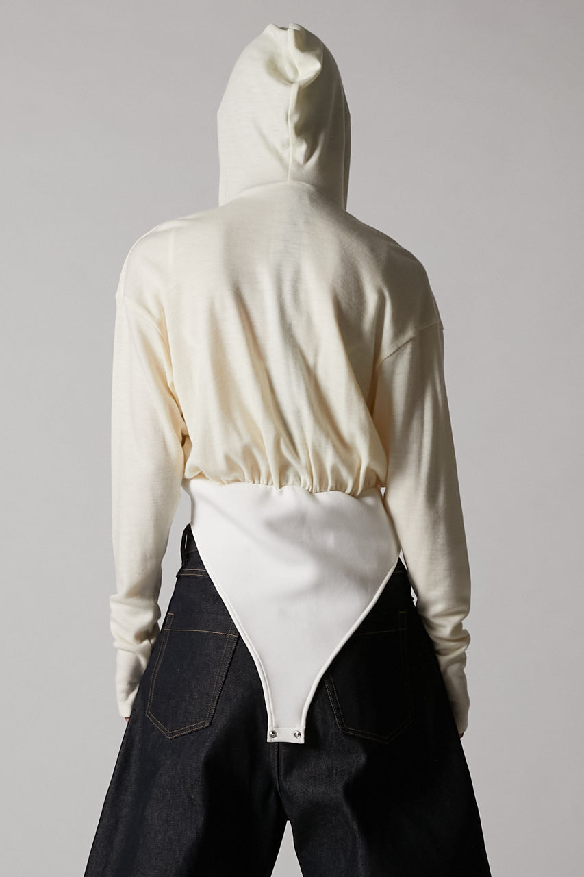 Cache-coeur hooded bodysuit - 2025 AUTUMN