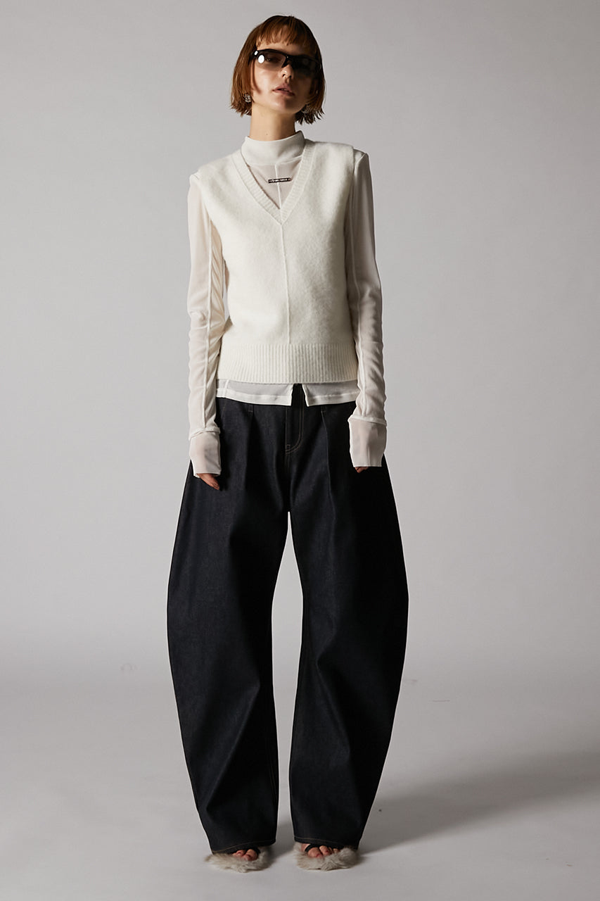 Velour Turtleneck Top - 2025 AUTUMN