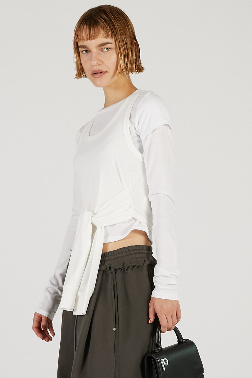 Layered Long Sleeve T-Shirt - 2025 AUTUMN