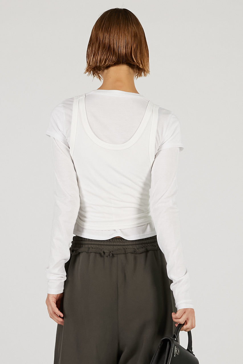Layered Long Sleeve T-Shirt - 2025 AUTUMN