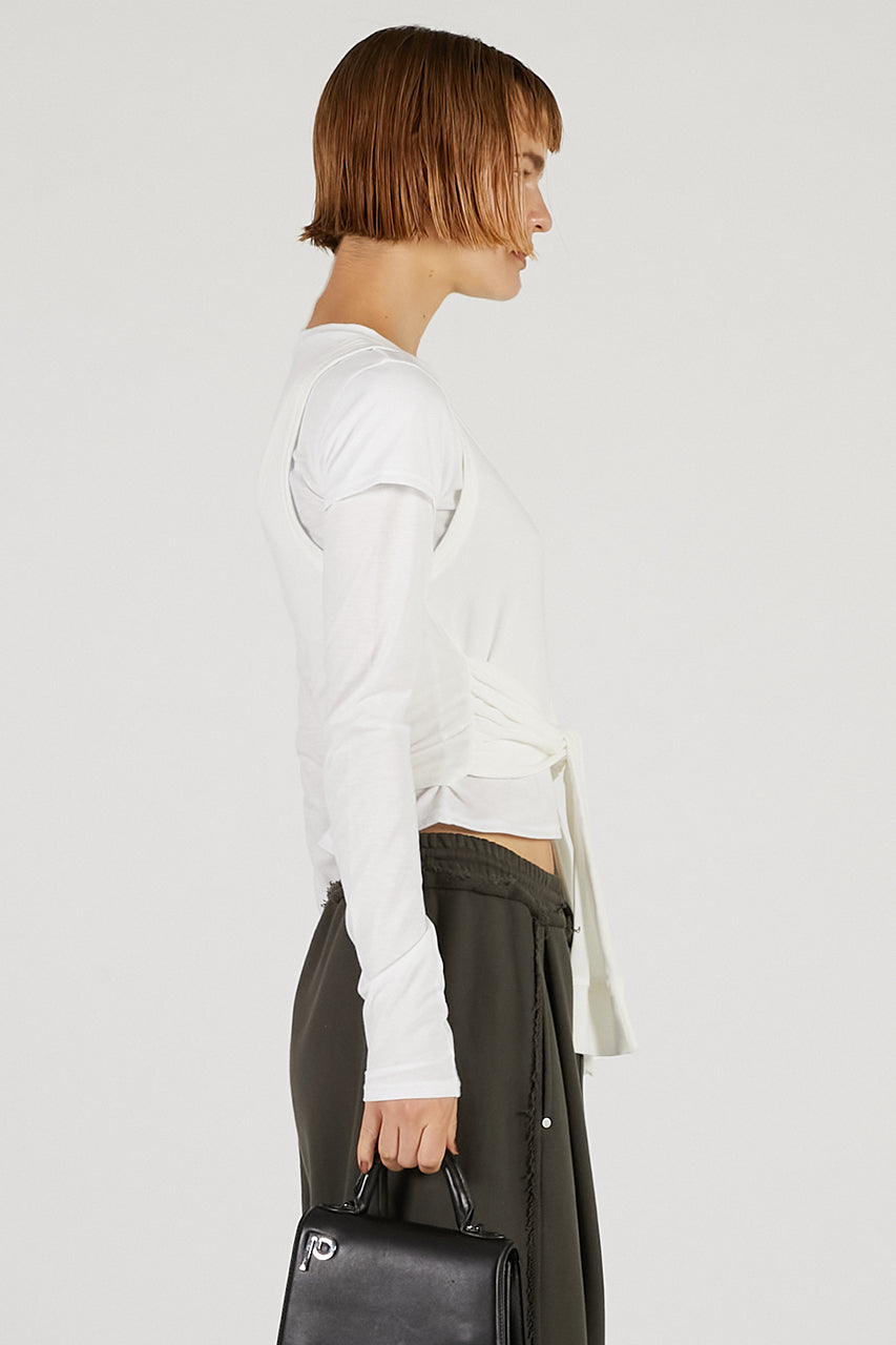 Layered Long Sleeve T-Shirt - 2025 AUTUMN
