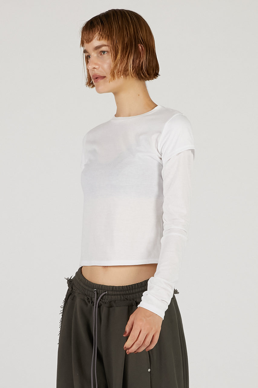 Layered Long Sleeve T-Shirt - 2025 AUTUMN