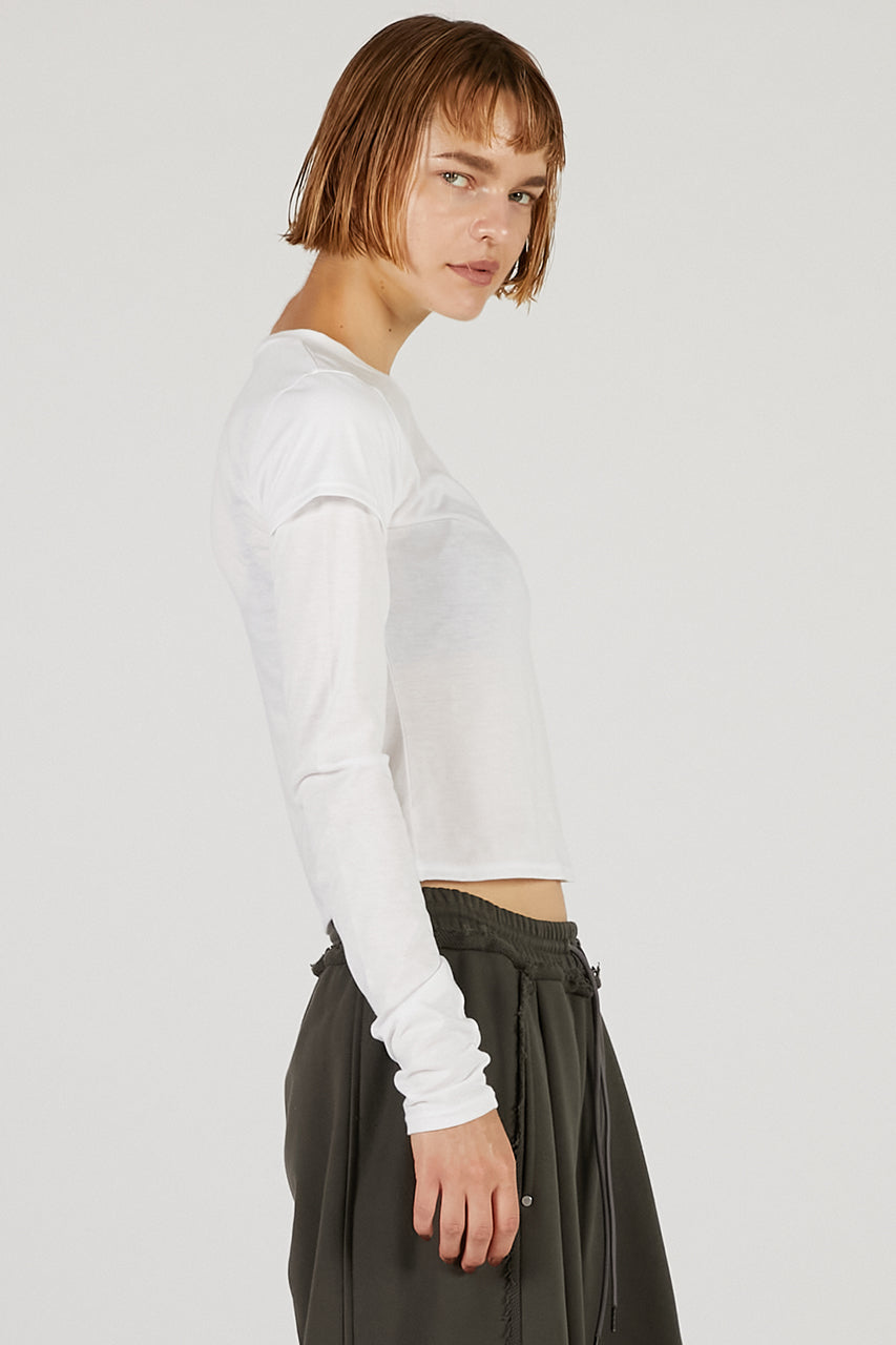 Layered Long Sleeve T-Shirt - 2025 AUTUMN