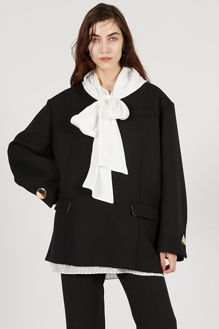 V-neck Narrow Jacket Pullover - 2025 AUTUMN