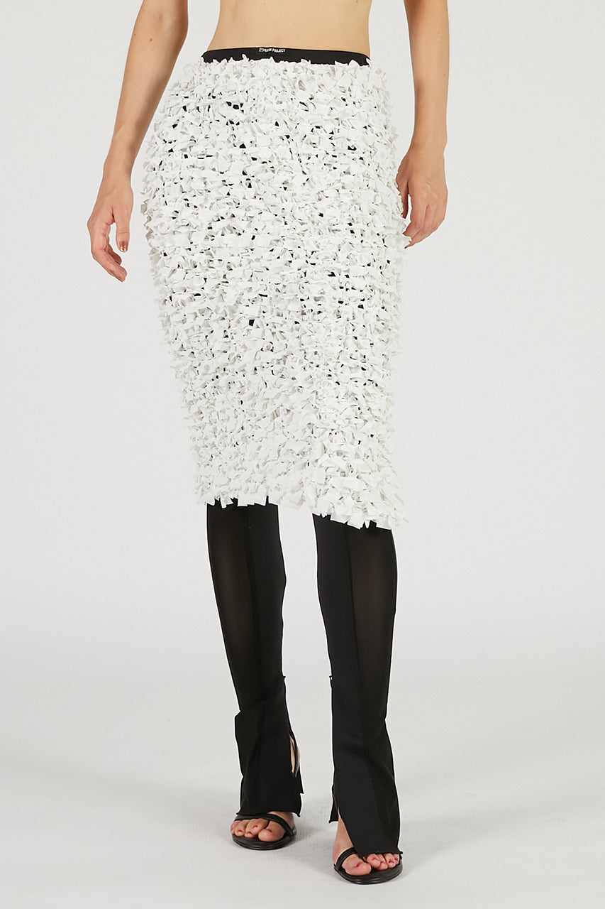 Tape Ribbon Midi Skirt - 2025 AUTUMN