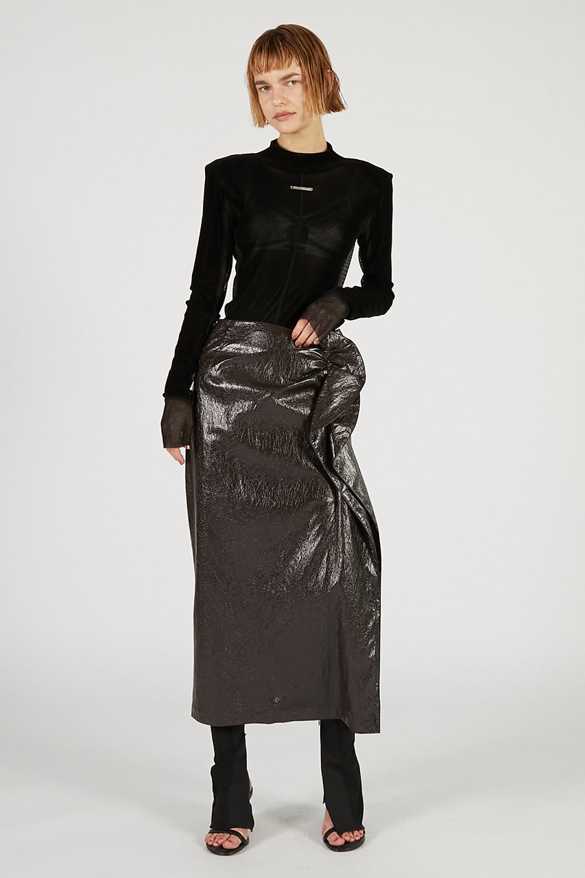 Ruffle Trim Skirt