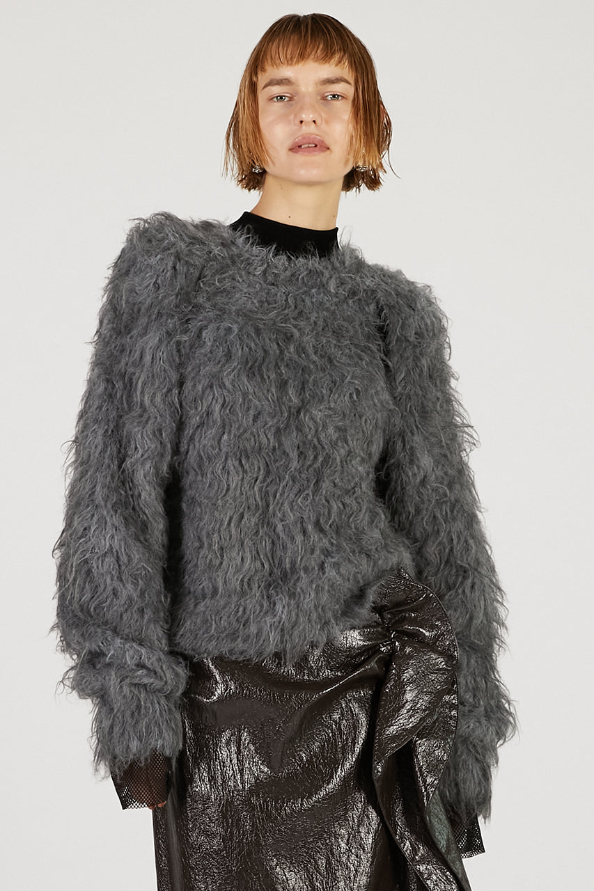 Shaggy Knit Pullover