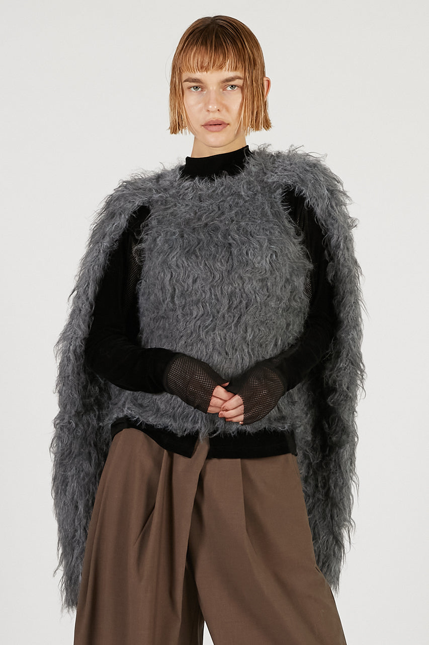 Shaggy Knit Pullover