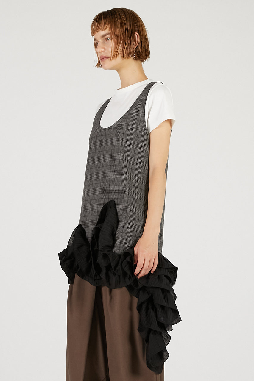 Ruffled Hem Tunic