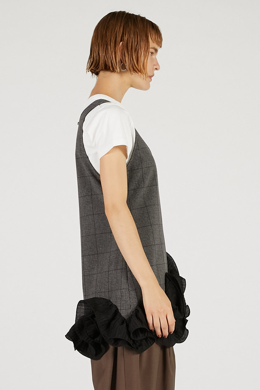Ruffled Hem Tunic
