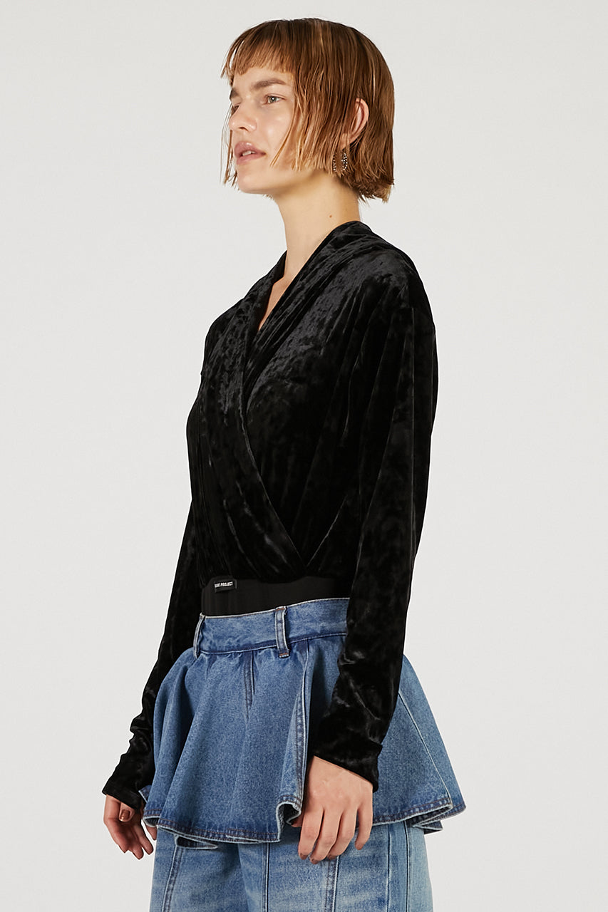 Cache-coeur hooded bodysuit