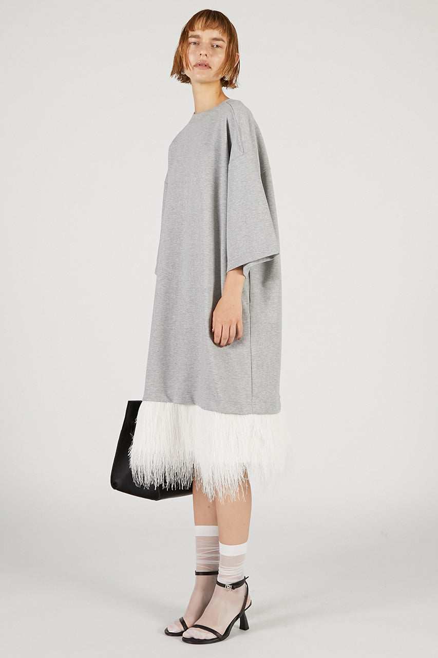 Shaggy Hem Over Tee - 2025 AUTUMN