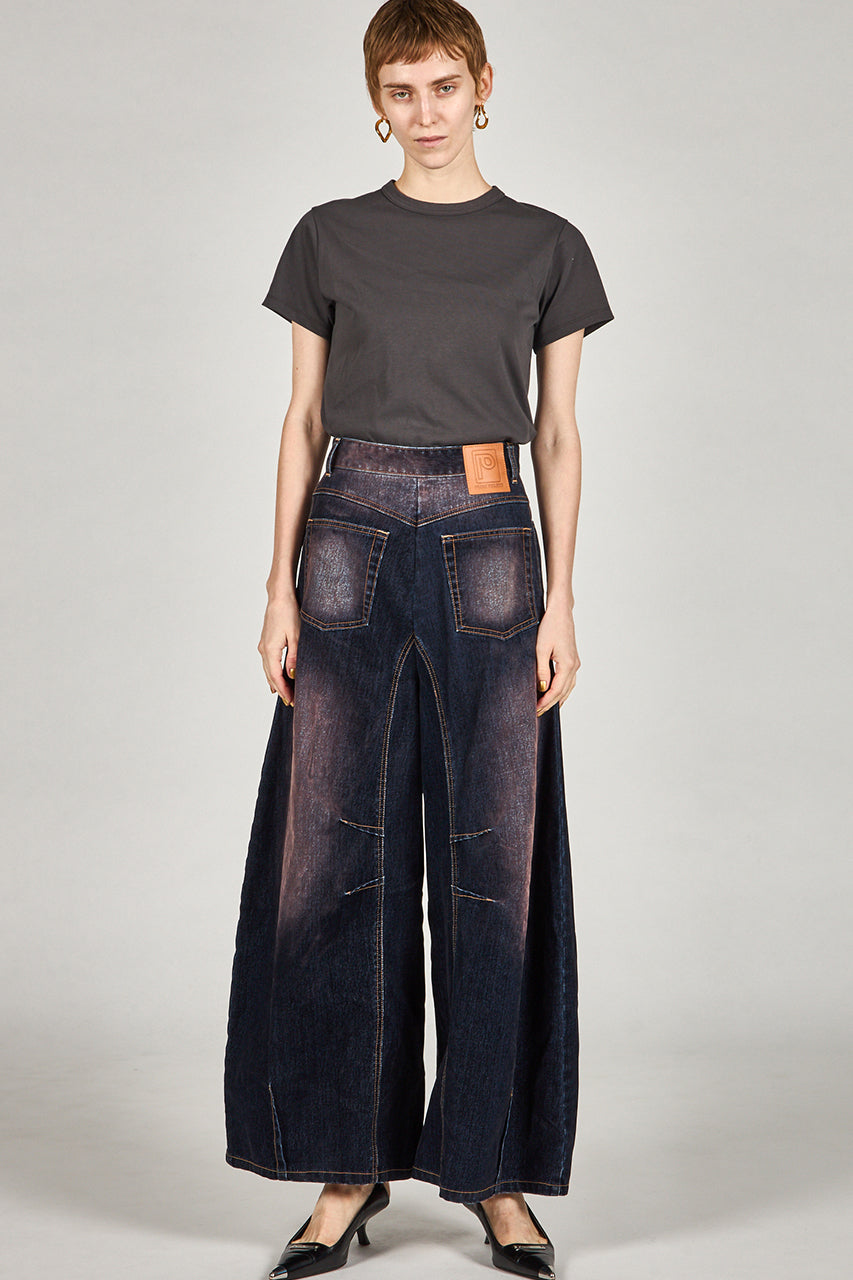 Flocky Denim Pants - 2025 AUTUMN