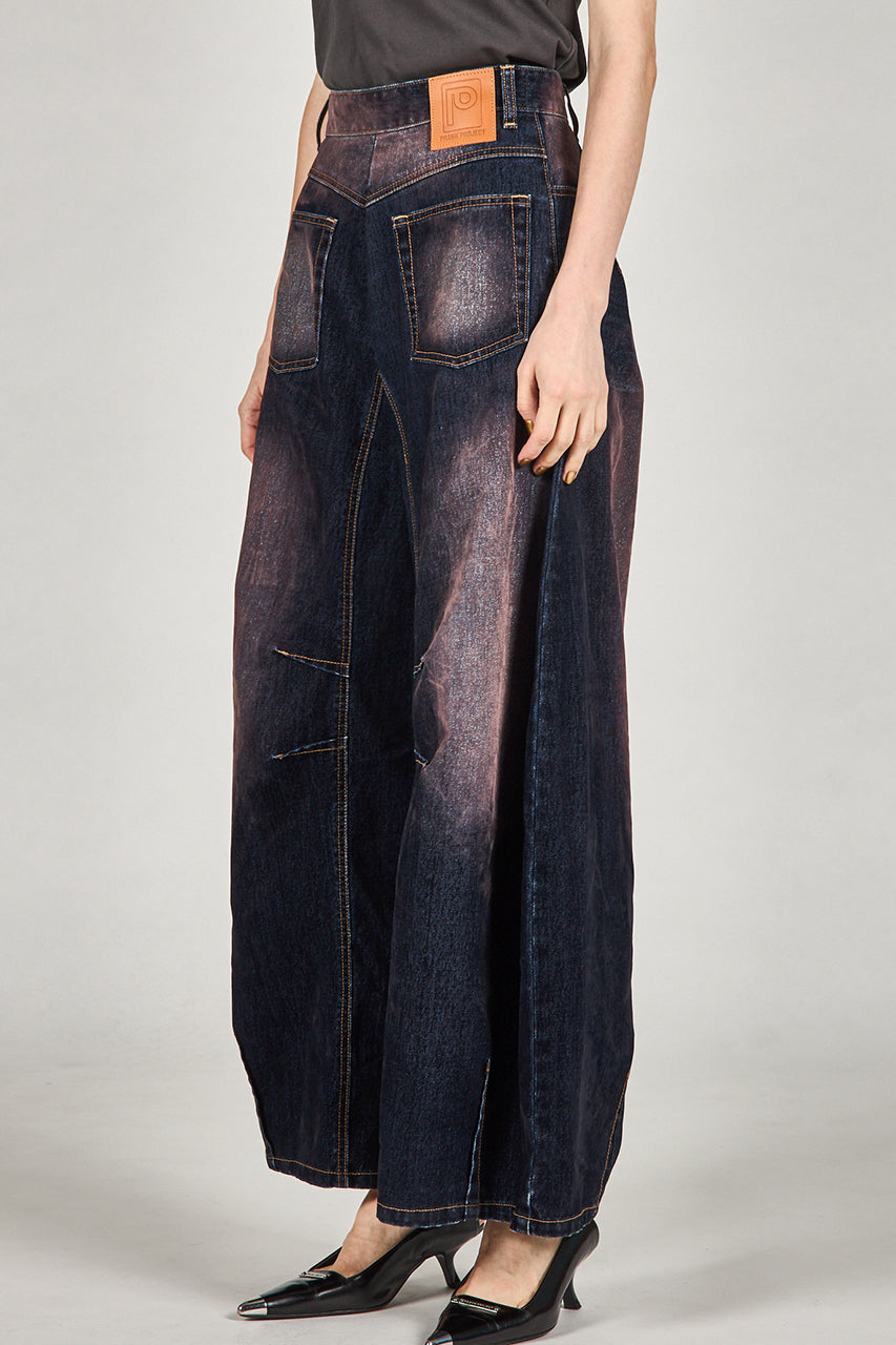 Flocky Denim Pants