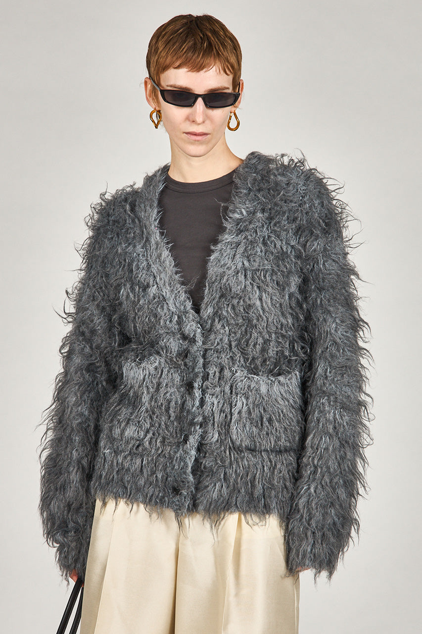 Shaggy Knit Cardigan - SALE