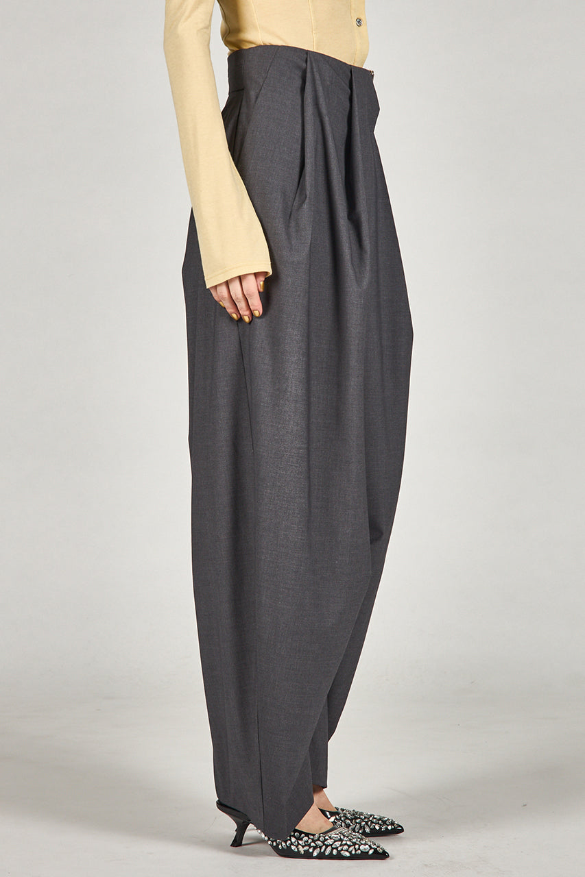 Asymmetrical Belt Pants - PRE ORDER