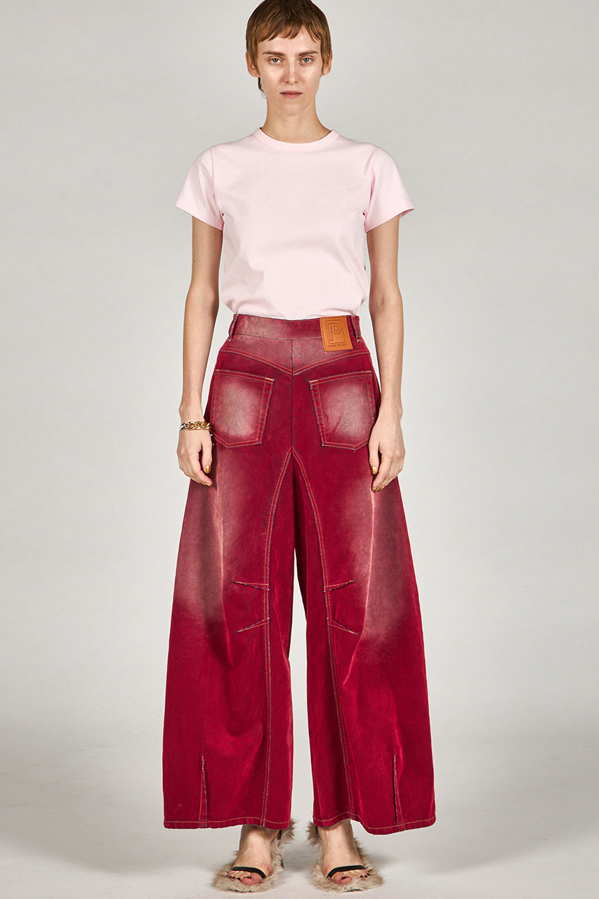 Flocky Denim Pants - 2025 AUTUMN