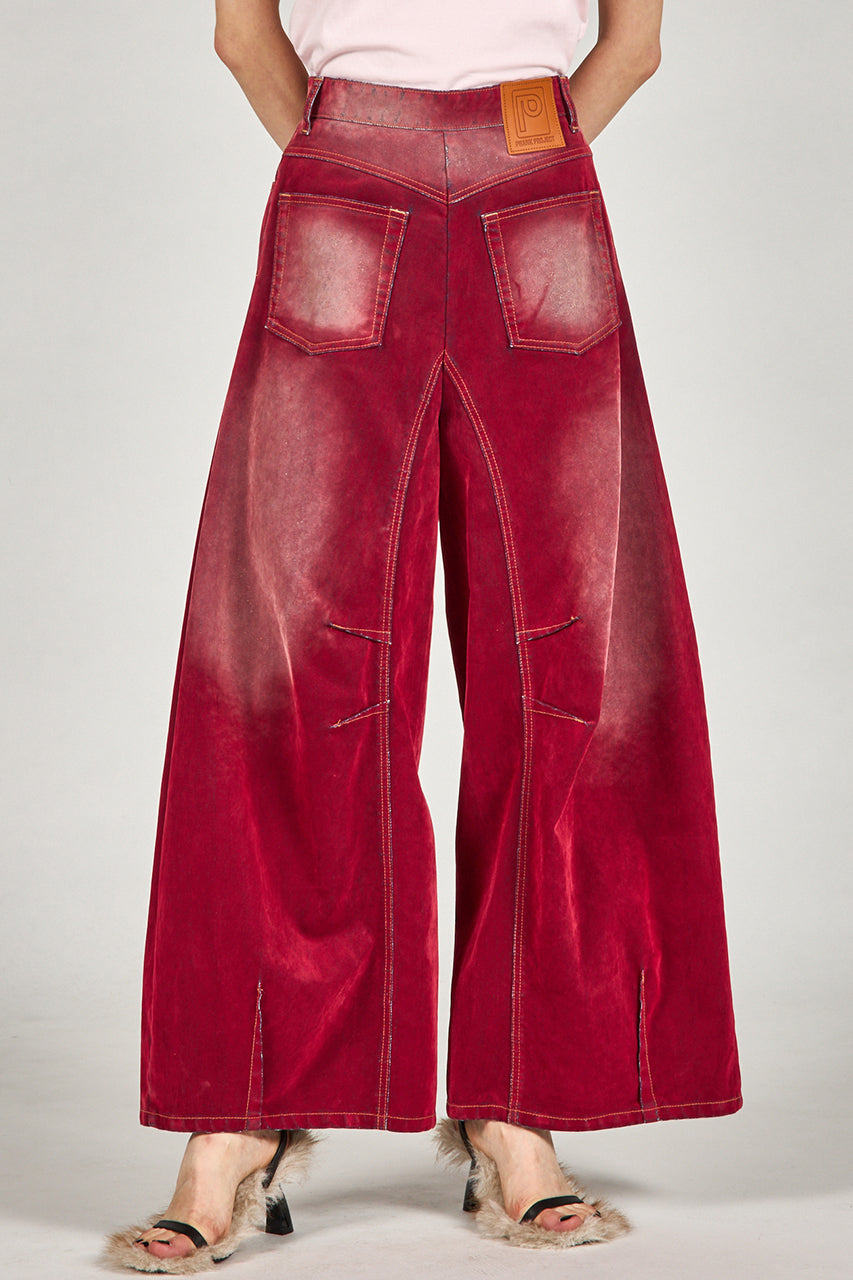 Flocky Denim Pants - 2025 AUTUMN
