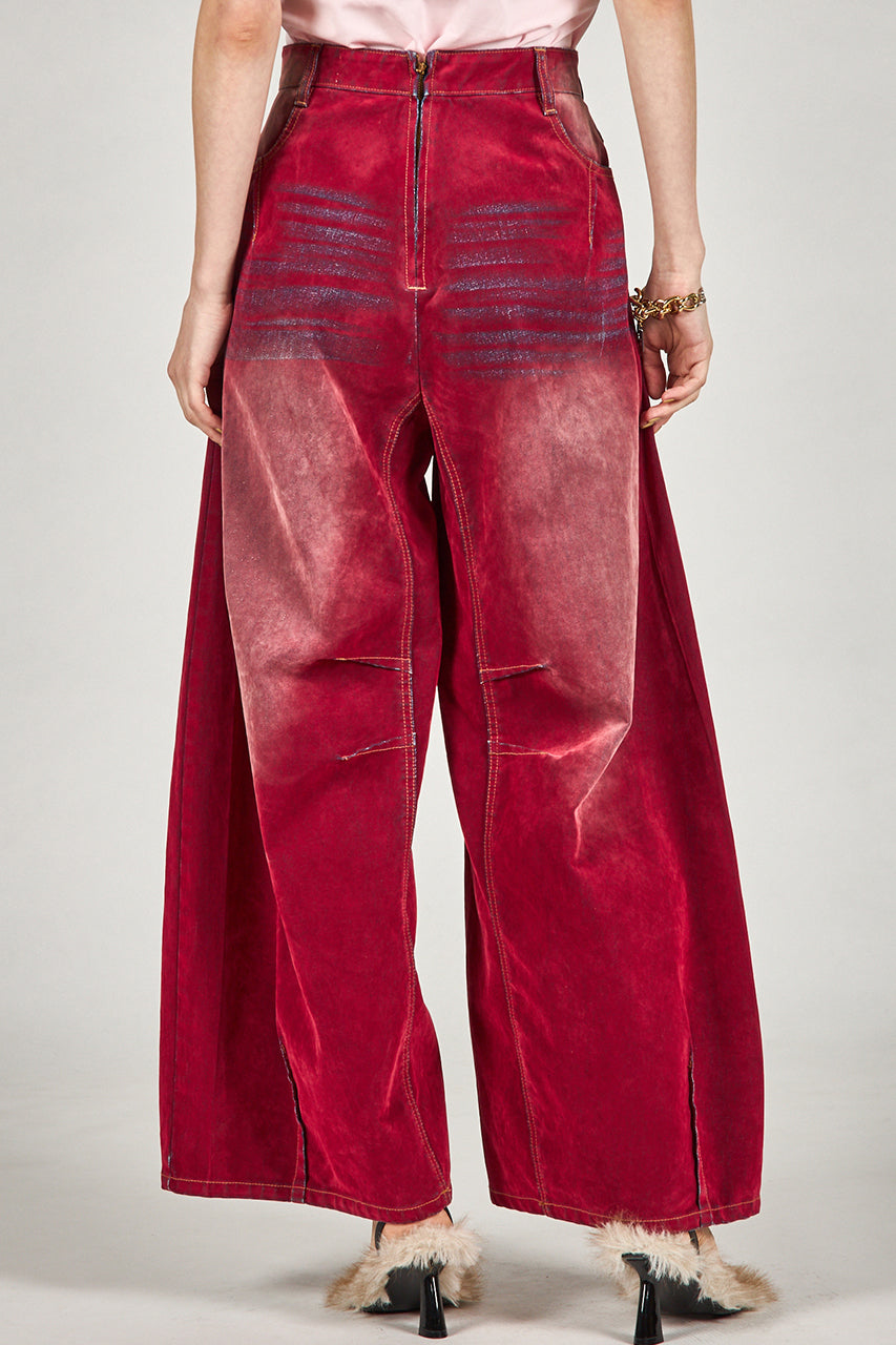 Flocky Denim Pants - 2025 AUTUMN