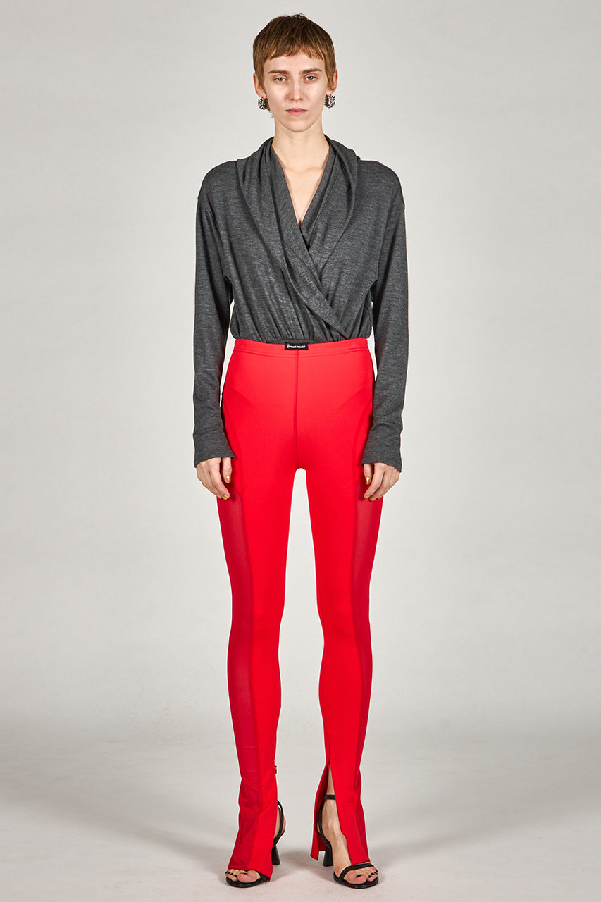 Zip Hem Leggings