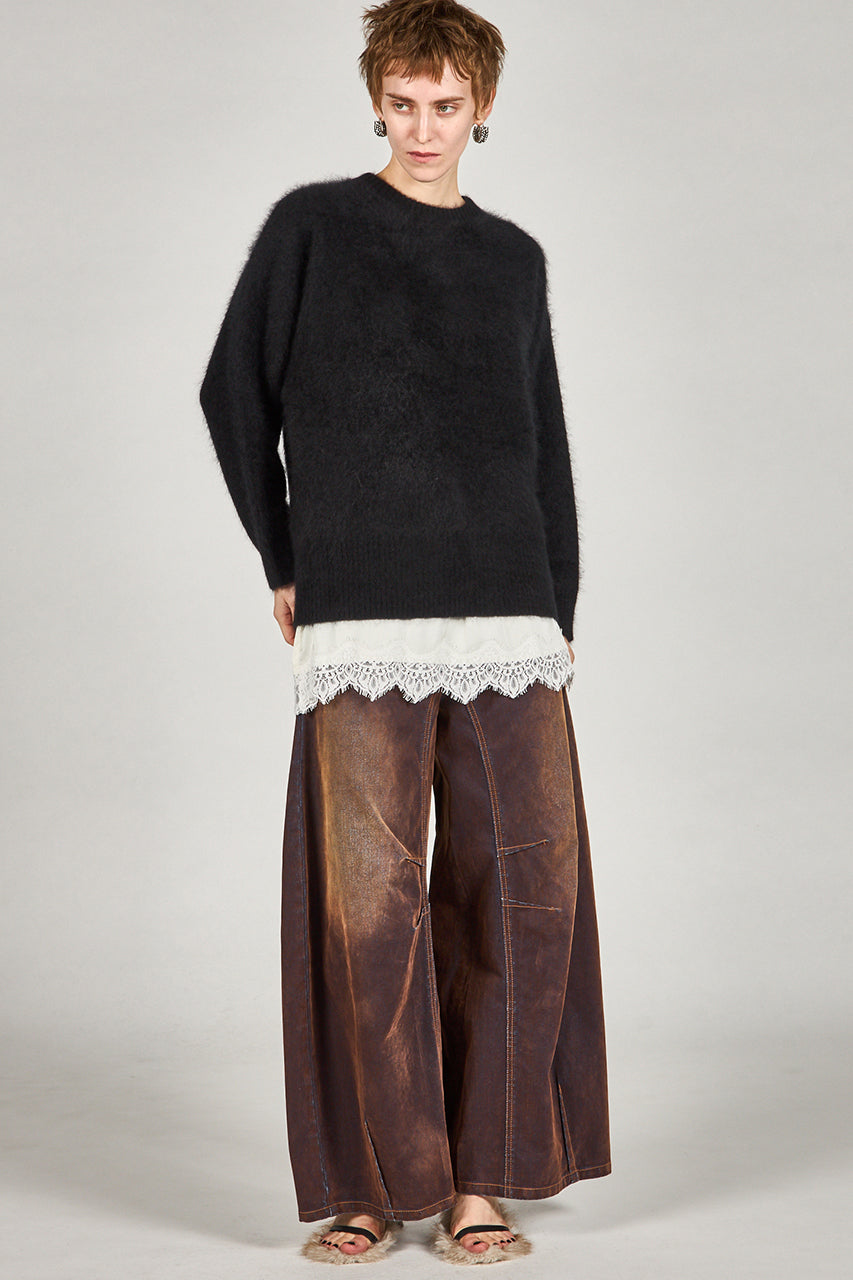 Flocky Denim Pants - 2025 AUTUMN