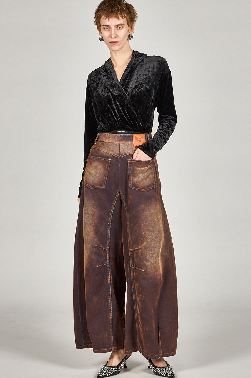 Flocky Denim Pants - 2025 AUTUMN