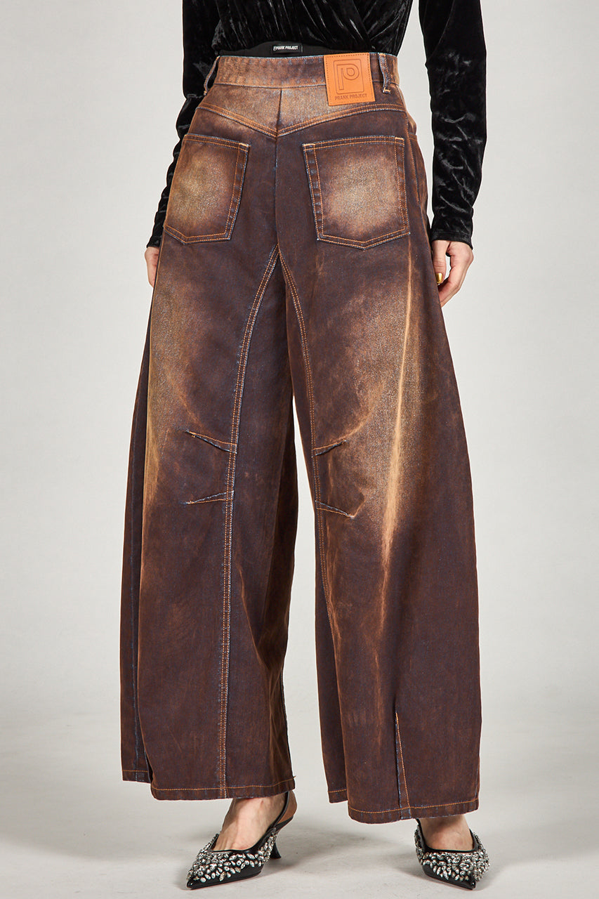 Flocky Denim Pants - 2025 AUTUMN