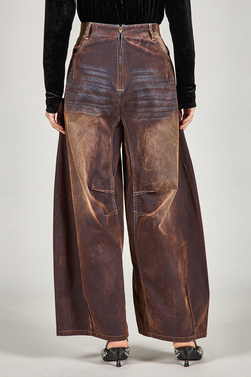 Flocky Denim Pants - 2025 AUTUMN