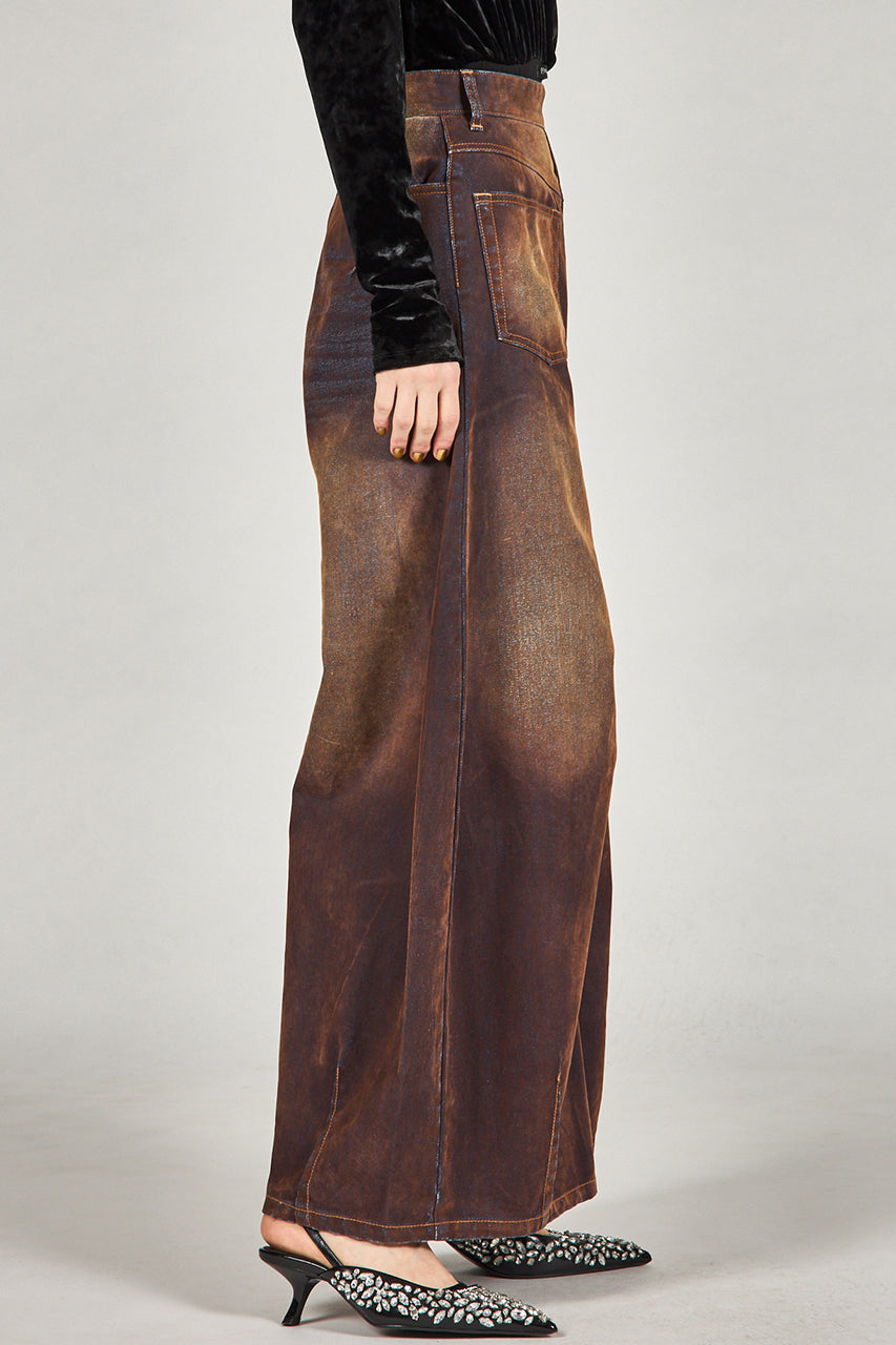 Flocky Denim Pants - 2025 AUTUMN