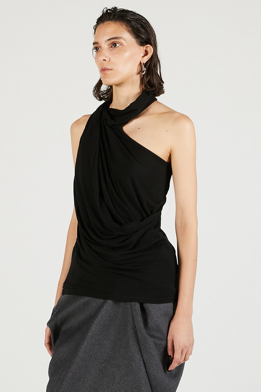 Sleeveless Dalters Top Soot