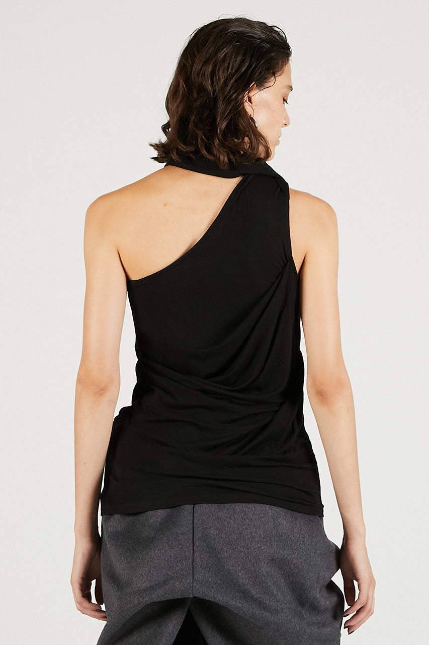 Sleeveless Dalters Top Soot