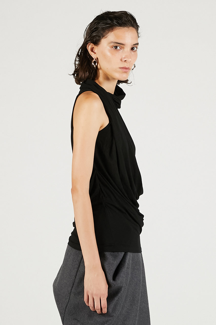 Sleeveless Dalters Top Soot