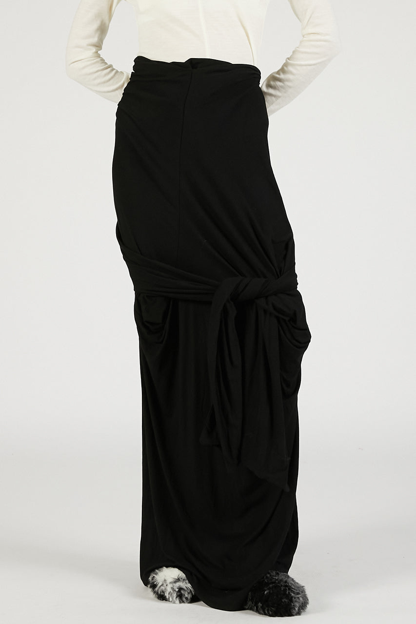 Lumiere Scarf Skirt Soot