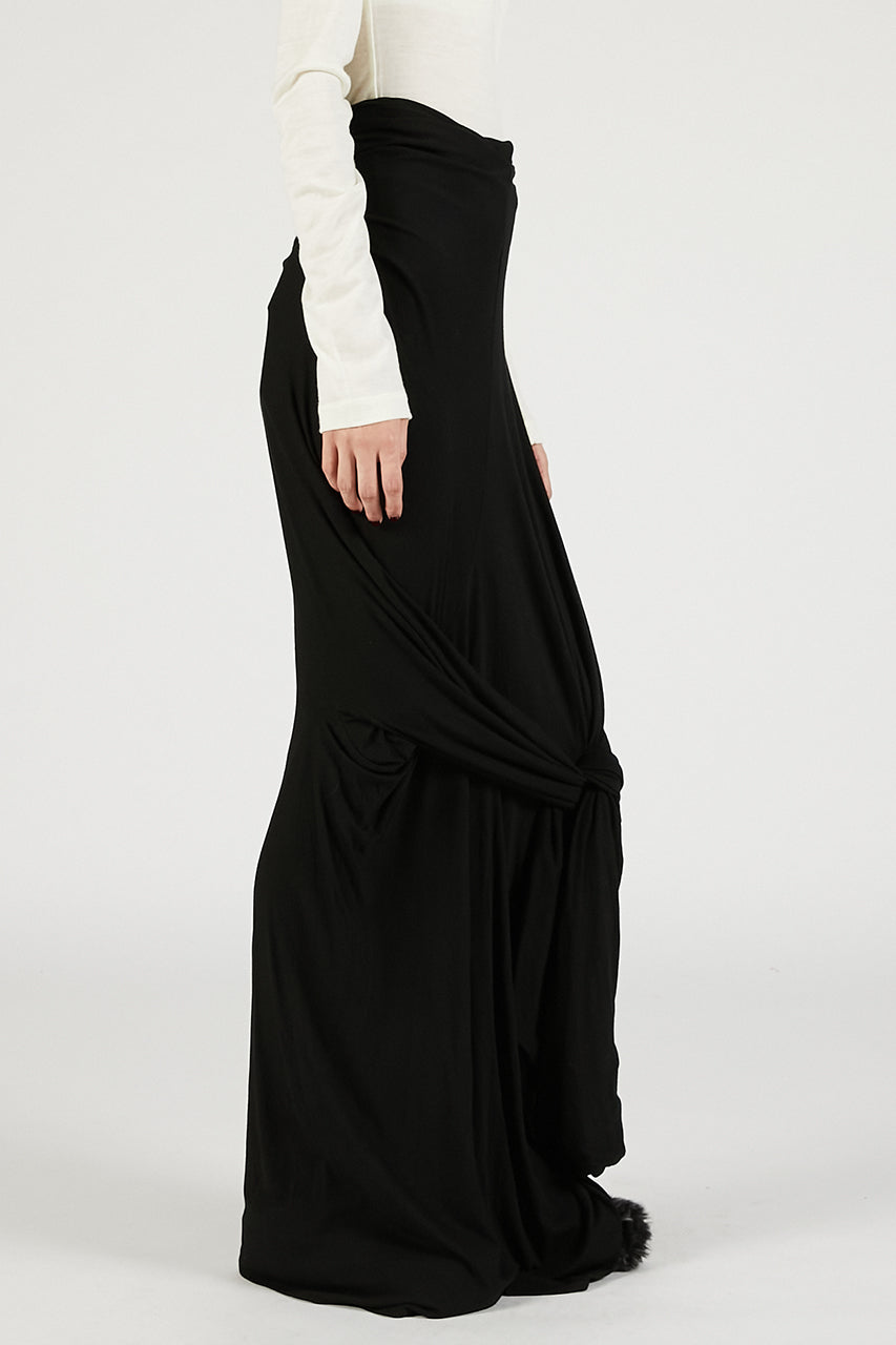 Lumiere Scarf Skirt Soot