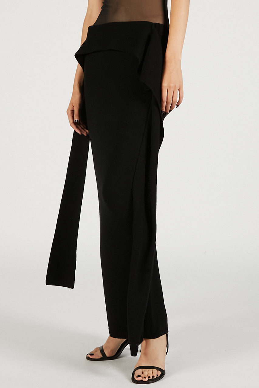 Tier Skirt Black