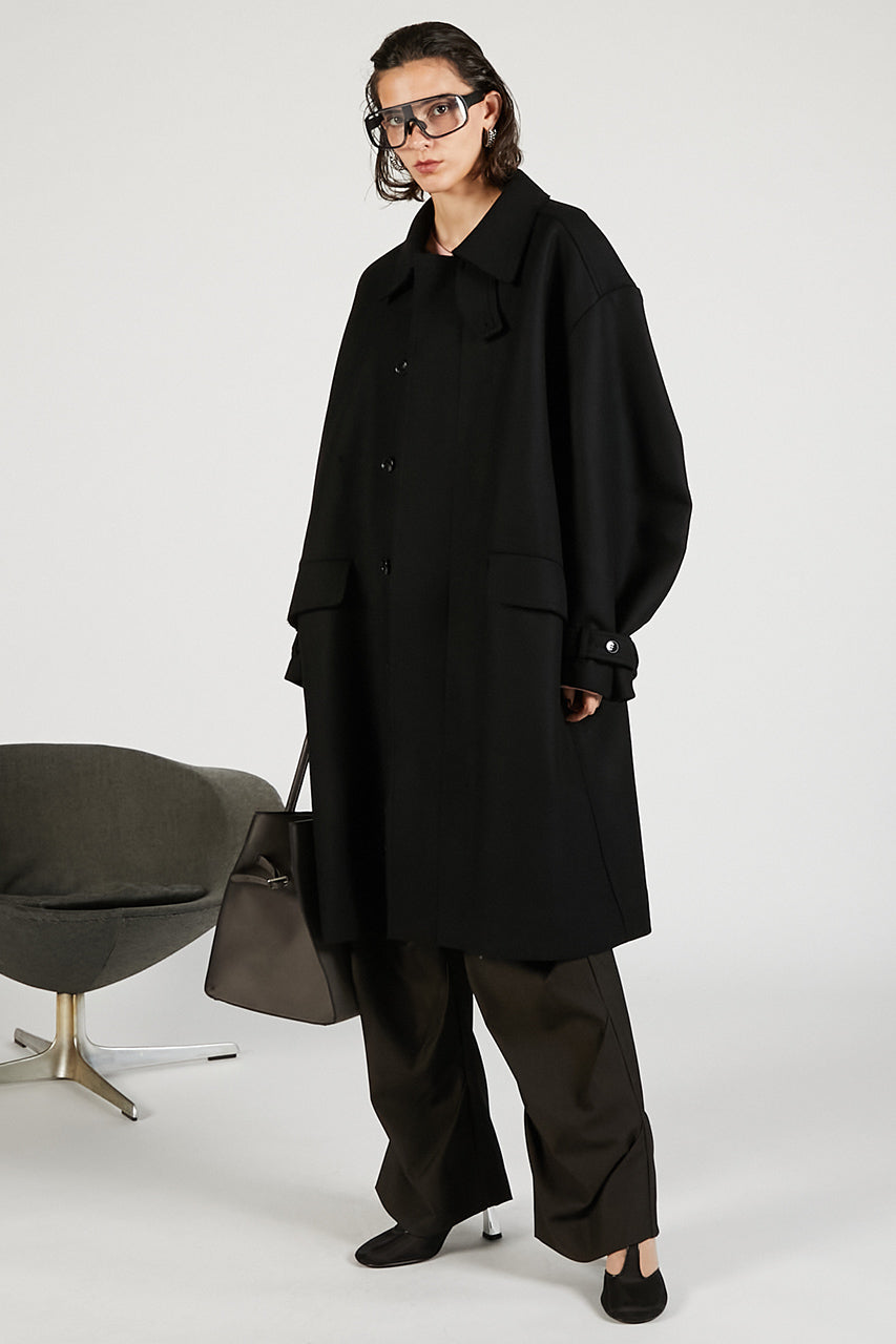 Wool Stand Collar Coat - 2025 WINTER