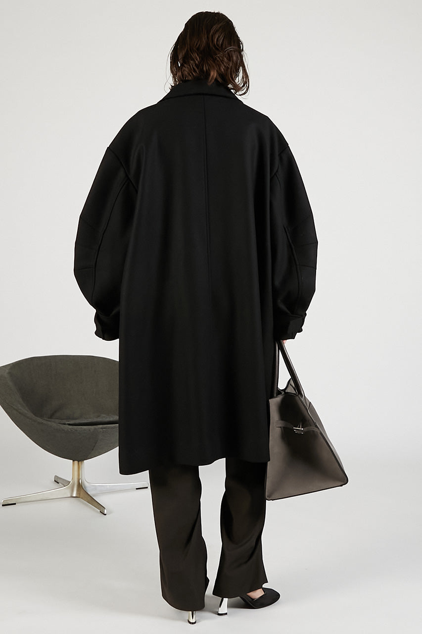 Wool Stand Collar Coat - 2025 WINTER