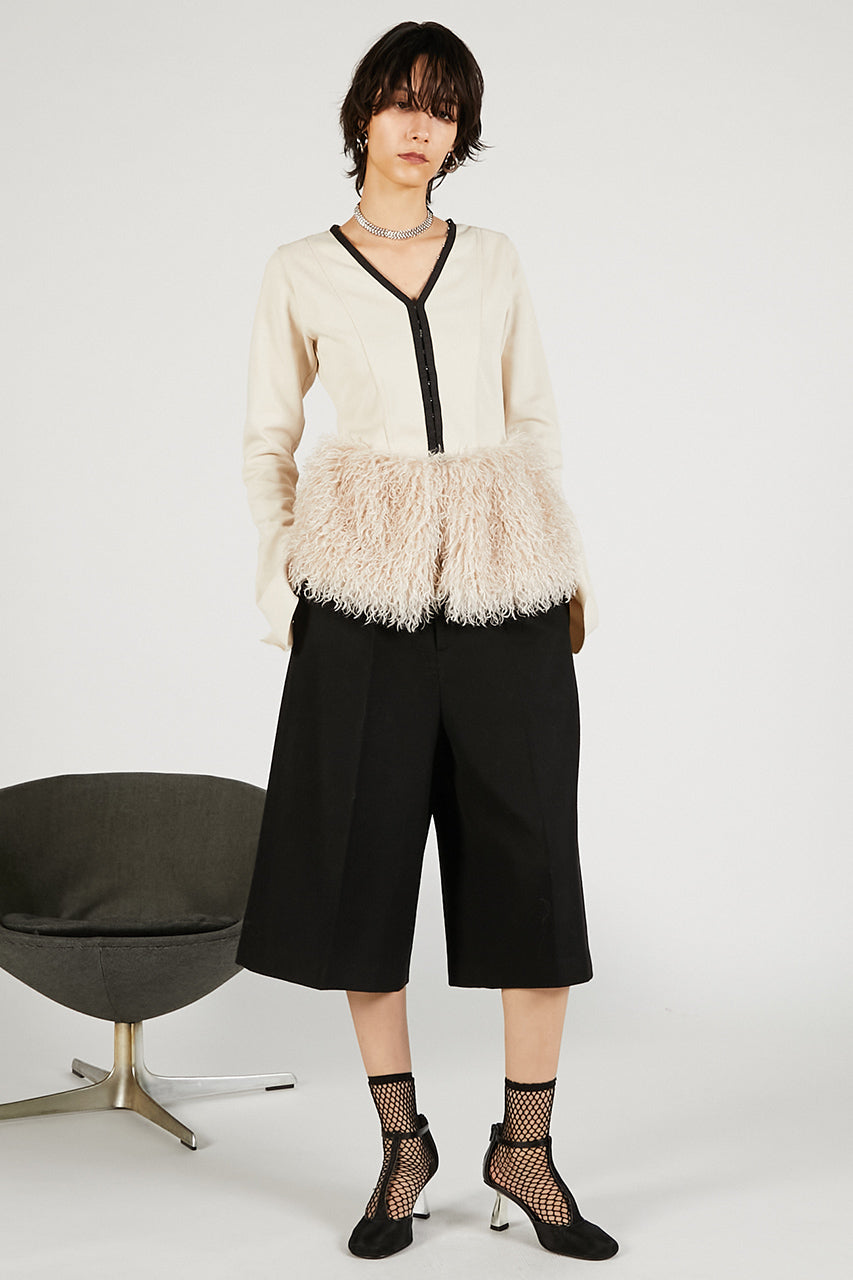 Far Hem Hook Eye Top