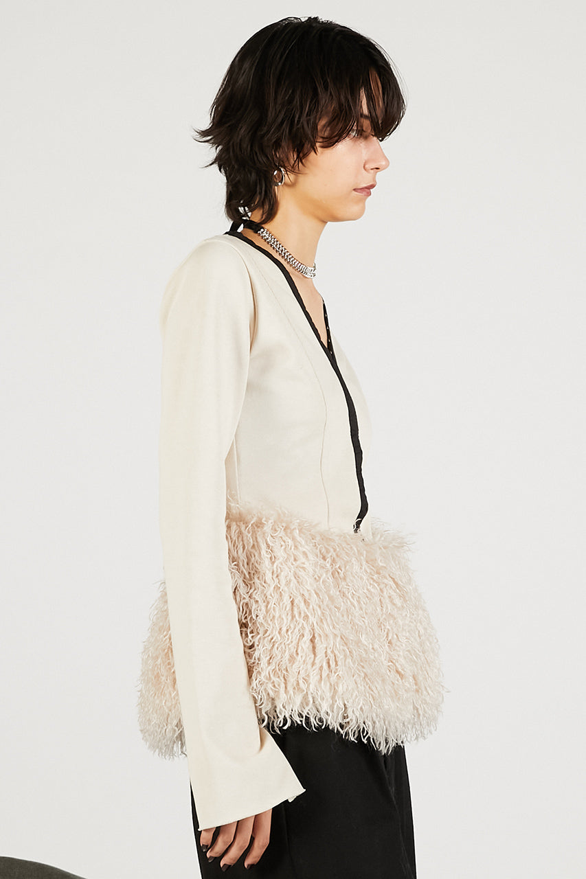 Far Hem Hook Eye Top