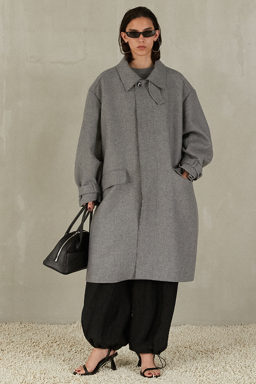 Wool Stand Collar Coat - 2025 WINTER