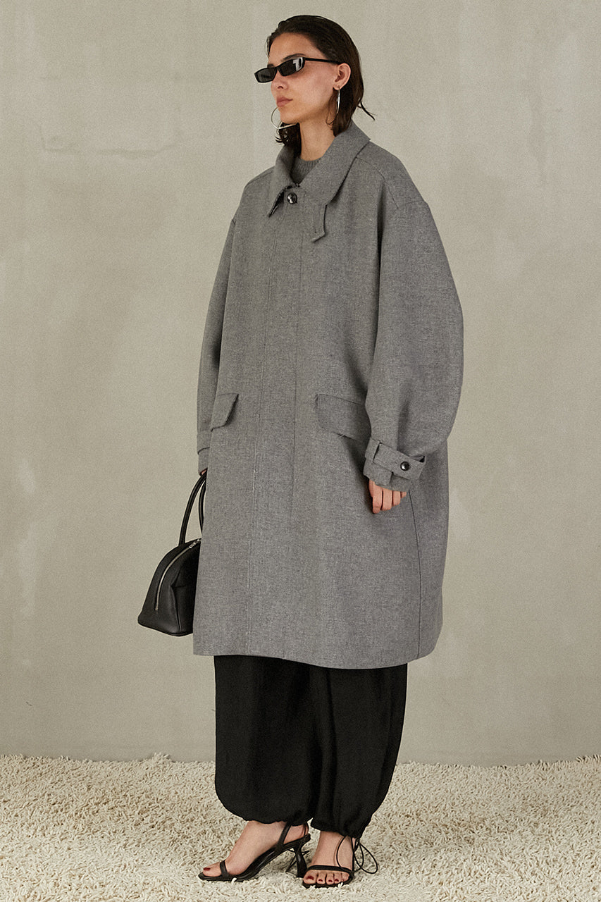 Wool Stand Collar Coat - 2025 WINTER