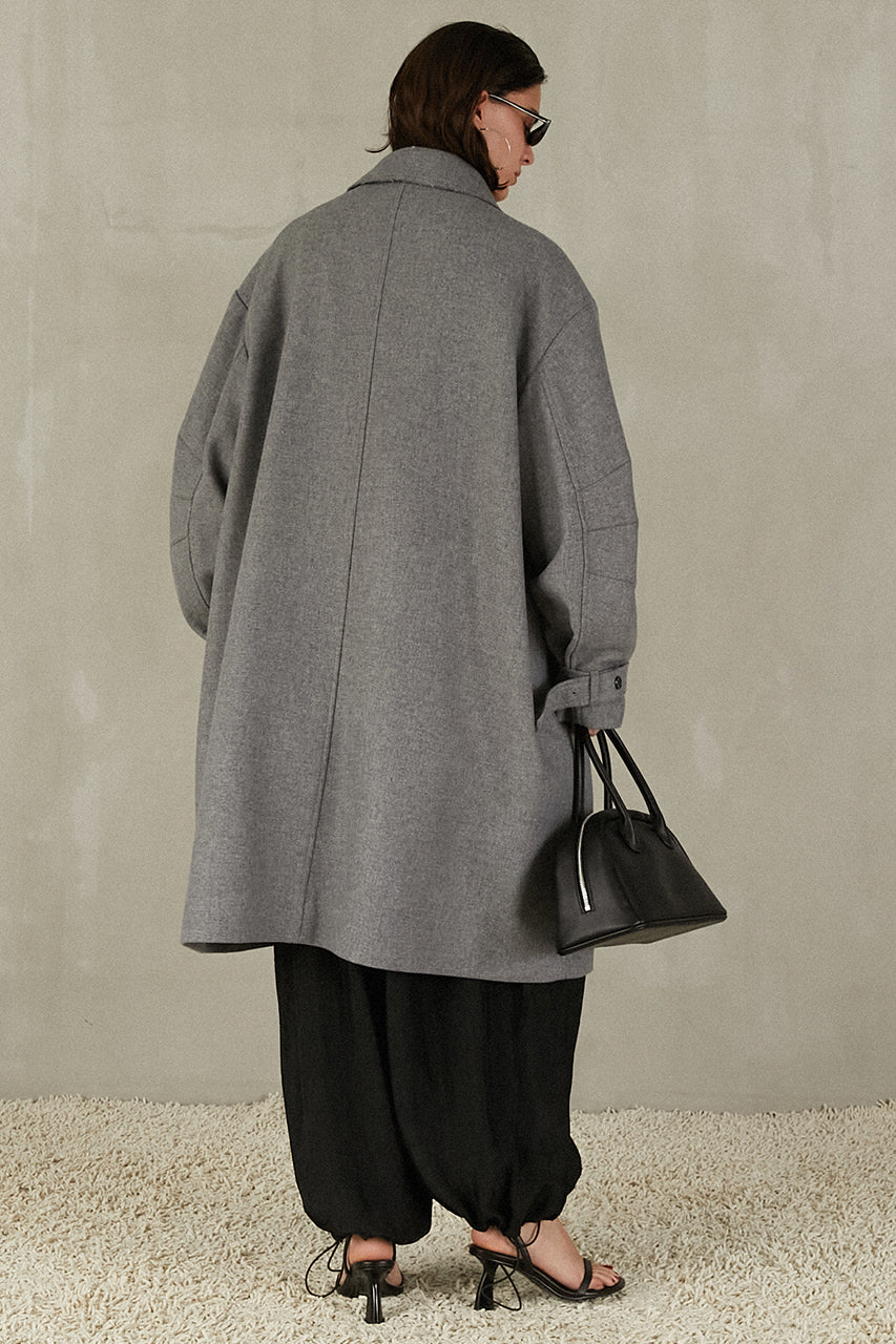 Wool Stand Collar Coat - 2025 WINTER