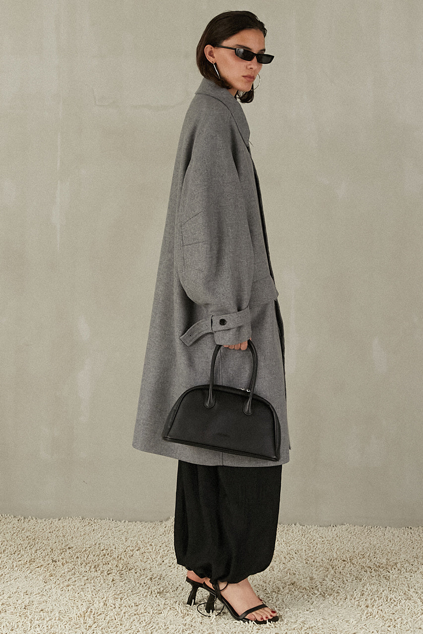 Wool Stand Collar Coat - 2025 WINTER