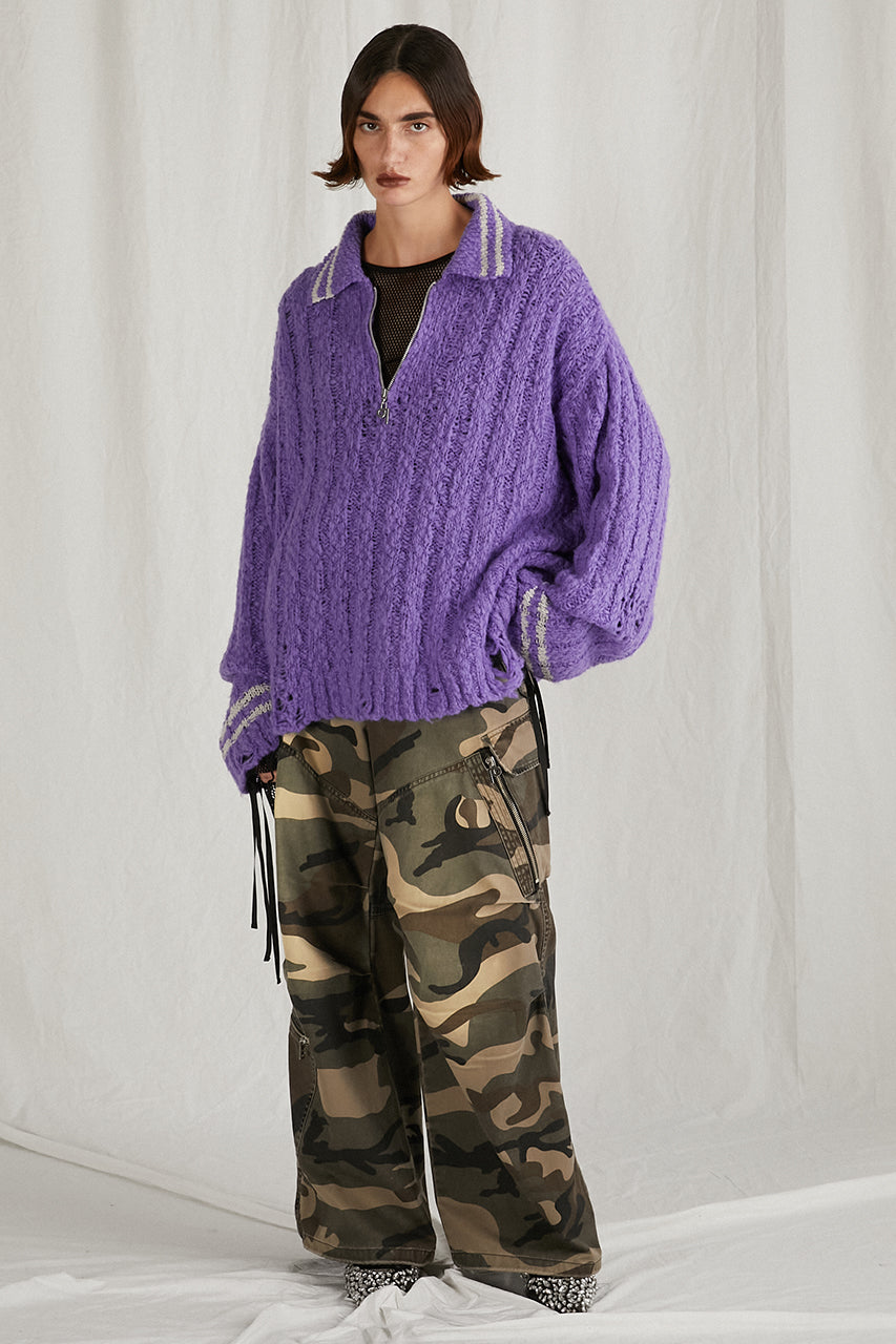 CAMO Zip Cargo Pants - SALE